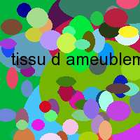 tissu d ameublement