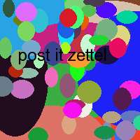 post it zettel